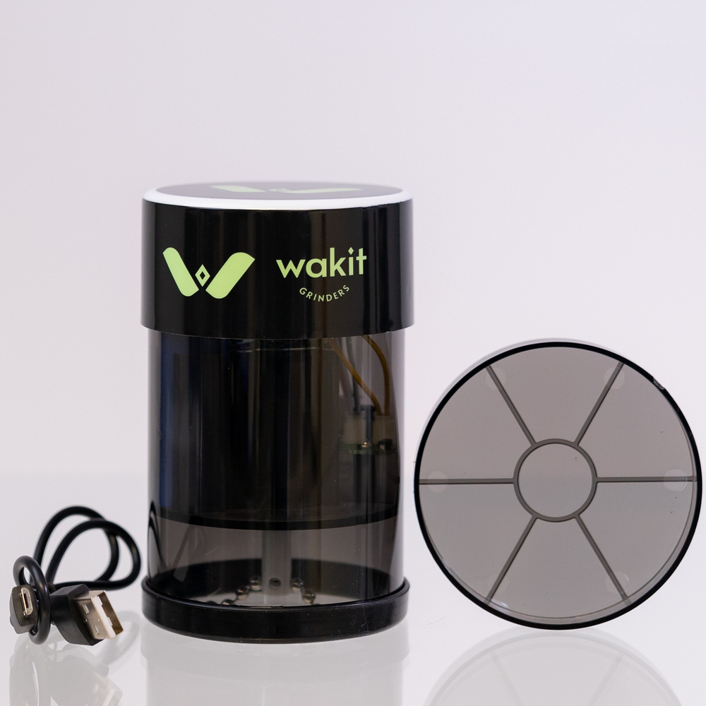 Wakit Electronic Grinder, wakit grinders, thc, dry herb, flower